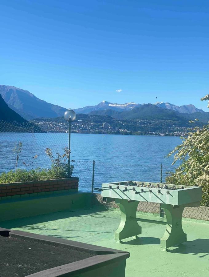 Holiday On The Lake Lugano 2 Bissone Exterior foto