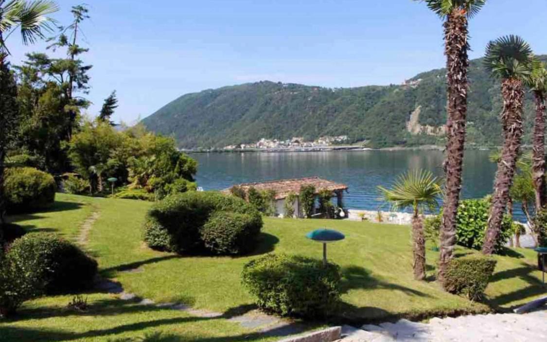 Holiday On The Lake Lugano 2 Bissone Exterior foto