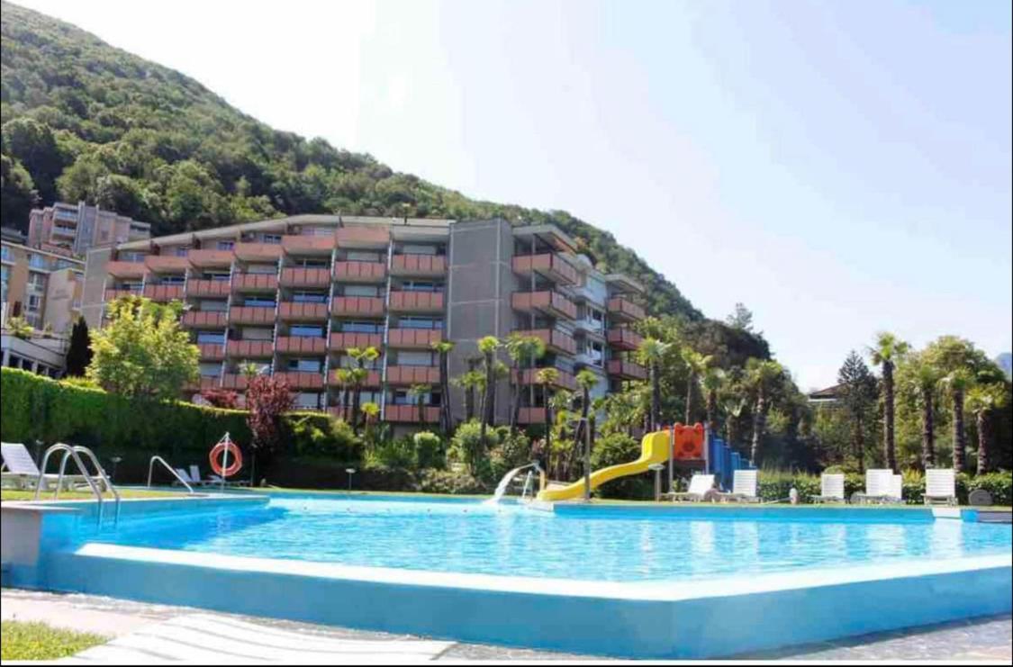 Holiday On The Lake Lugano 2 Bissone Exterior foto